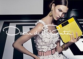 Рекламная кампания Oscar de la Renta весна-лето 2012