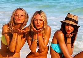 Время для пляжного отдыха - купальники Victoria`s Secret лето 2012