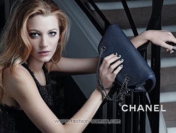 Блейк Лайвли в рекламе сумок Mademoiselle от Chanel