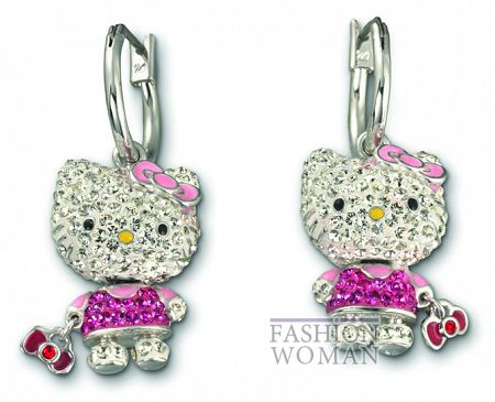 Сережки Swarovski осень-зима 2011-2012