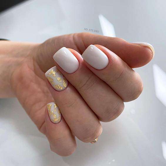 25  Gorgeous nude nail design ideas 2024 фото №7