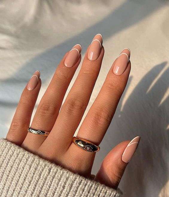 25 Gorgeous nude nail design ideas 2023 фото №13