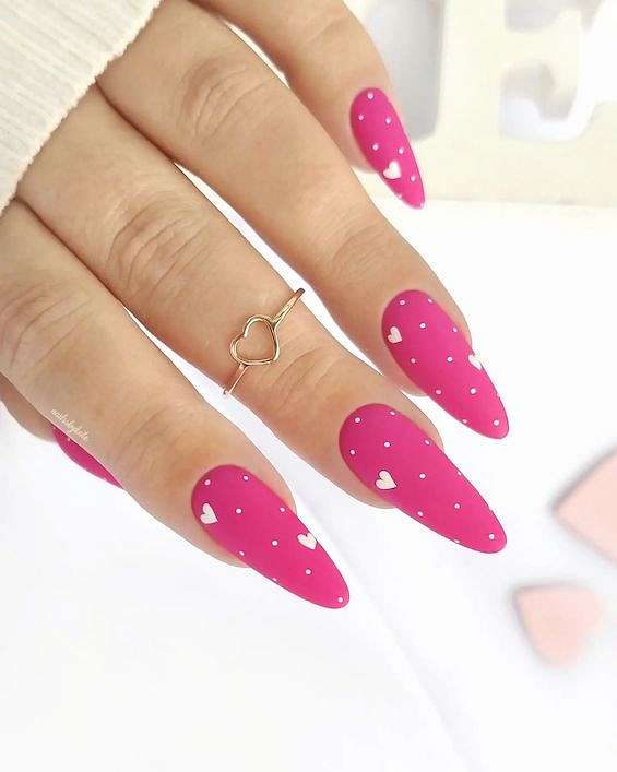 30  Cute Nail Designs Perfect for Valentine’s Day фото №30
