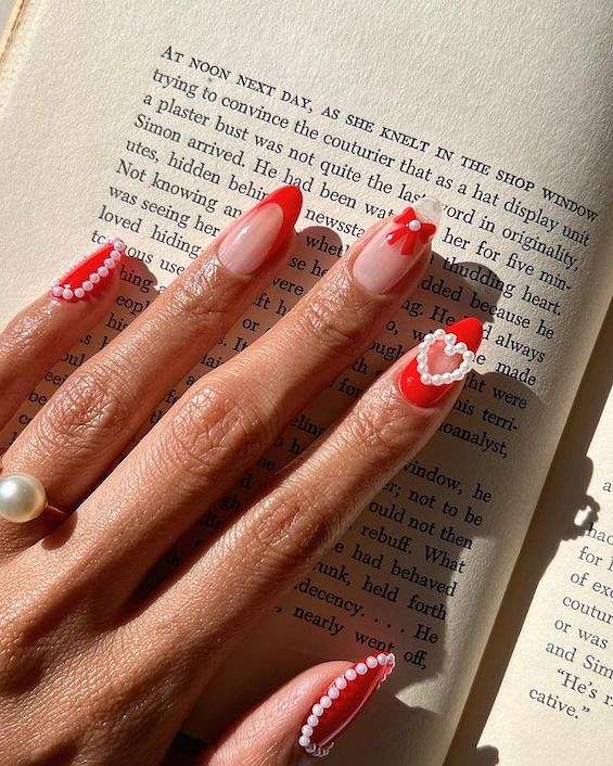 30  Cute Nail Designs Perfect for Valentine’s Day фото №8