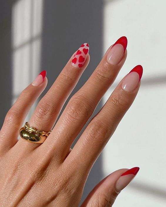 30  Cute Nail Designs Perfect for Valentine’s Day фото №28