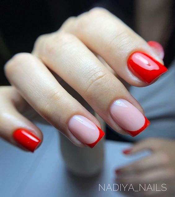 45  Red Nail Designs for a Chic and Trendy Look фото №3