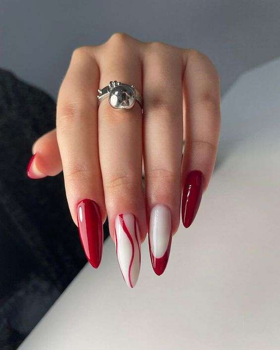 45  Red Nail Designs for a Chic and Trendy Look фото №10