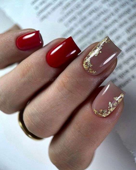 45 Red Nail Designs for a Chic and Trendy Look фото №14