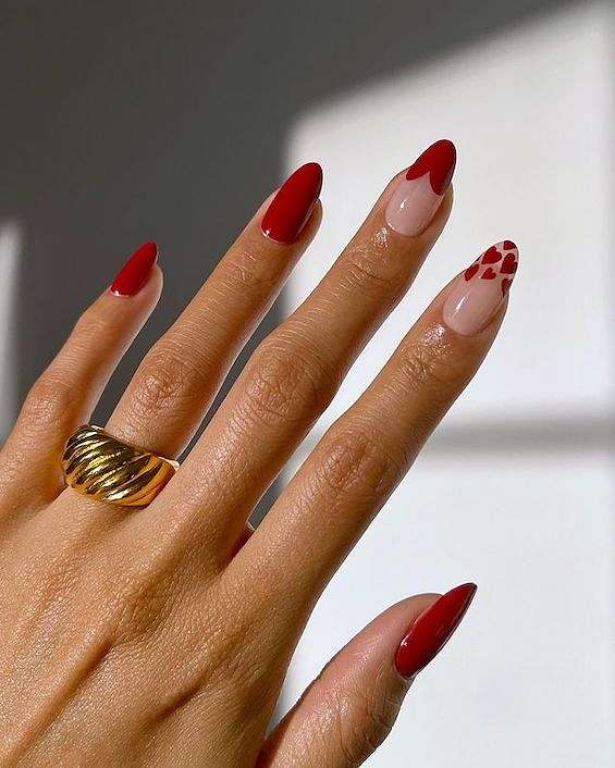 45  Red Nail Designs for a Chic and Trendy Look фото №19