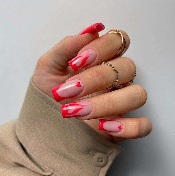45  Red Nail Designs for a Chic and Trendy Look фото №22