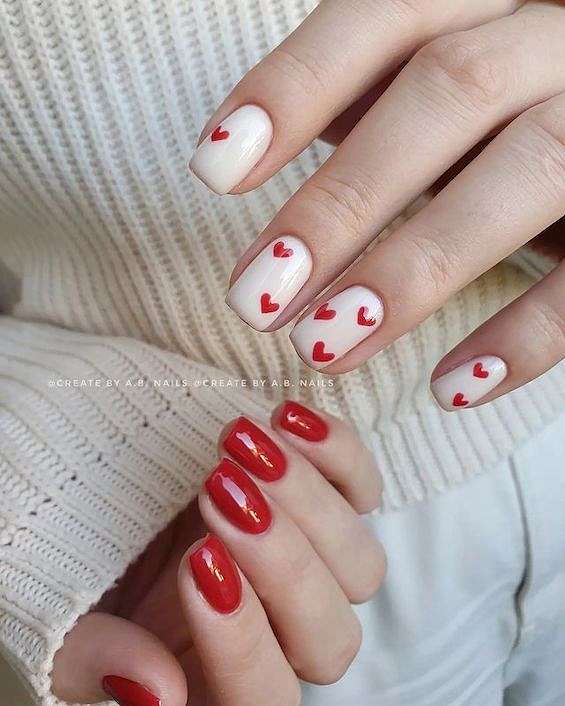45  Red Nail Designs for a Chic and Trendy Look фото №23