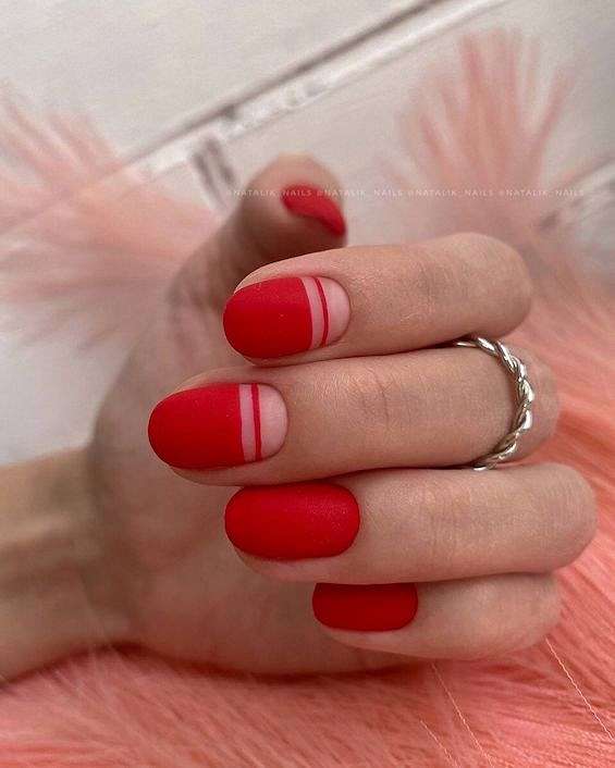 45 Red Nail Designs for a Chic and Trendy Look фото №26