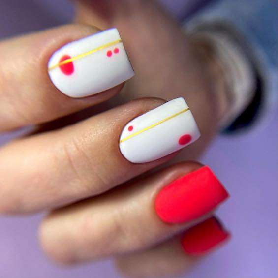 45  Red Nail Designs for a Chic and Trendy Look фото №47