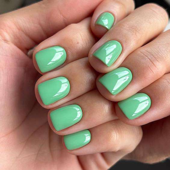 65 Beautiful Green Nail Art Designs for 2023