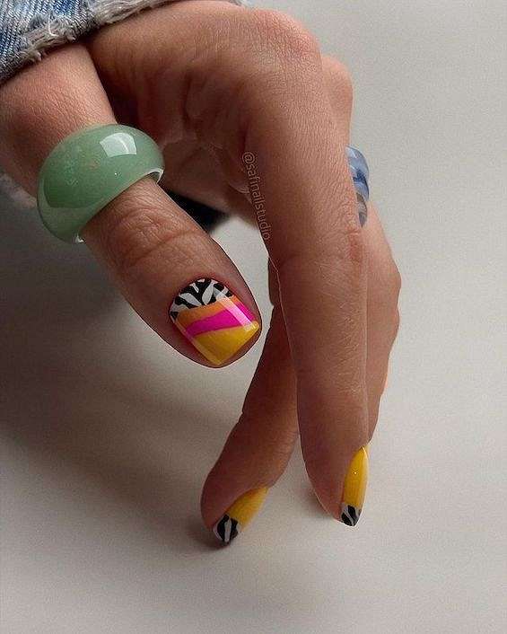 50 of the Best Summer Nail Design Ideas 2023 фото №19
