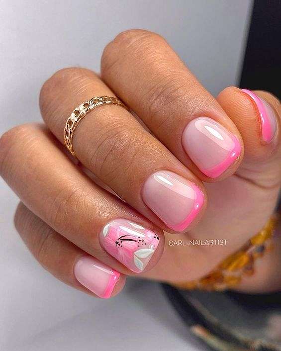 60  French Manicure Ideas for 2024 фото №29