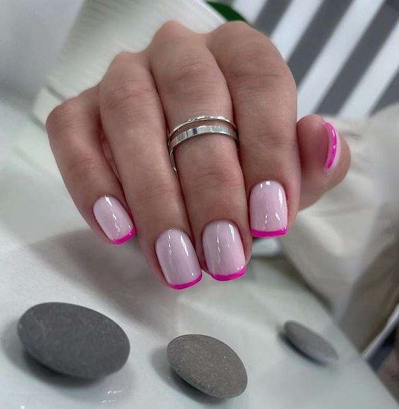 60  French Manicure Ideas for 2024 фото №49