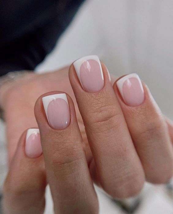 60  French Manicure Ideas for 2023 фото №44