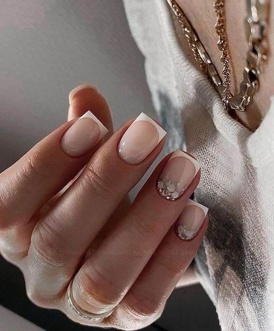 60  French Manicure Ideas for 2024 фото №51