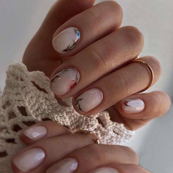 70  White Nail Ideas You Need to Try in 2024 фото №13
