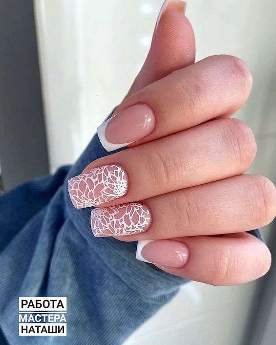 70  White Nail Ideas You Need to Try in 2024 фото №6