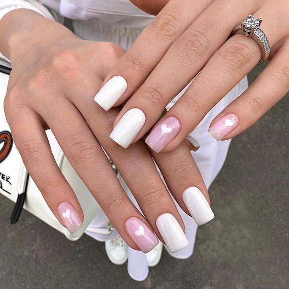 70  White Nail Ideas You Need to Try in 2024 фото №24