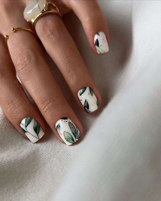 70  White Nail Ideas You Need to Try in 2023 фото №18