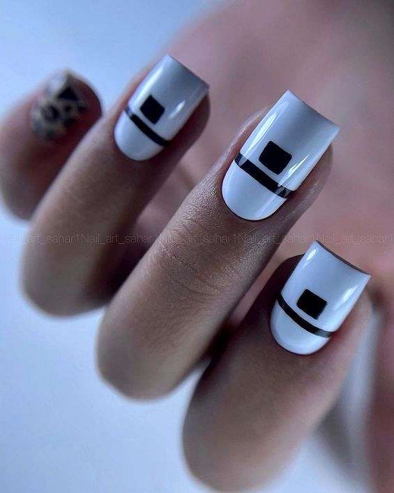 70  White Nail Ideas You Need to Try in 2024 фото №34
