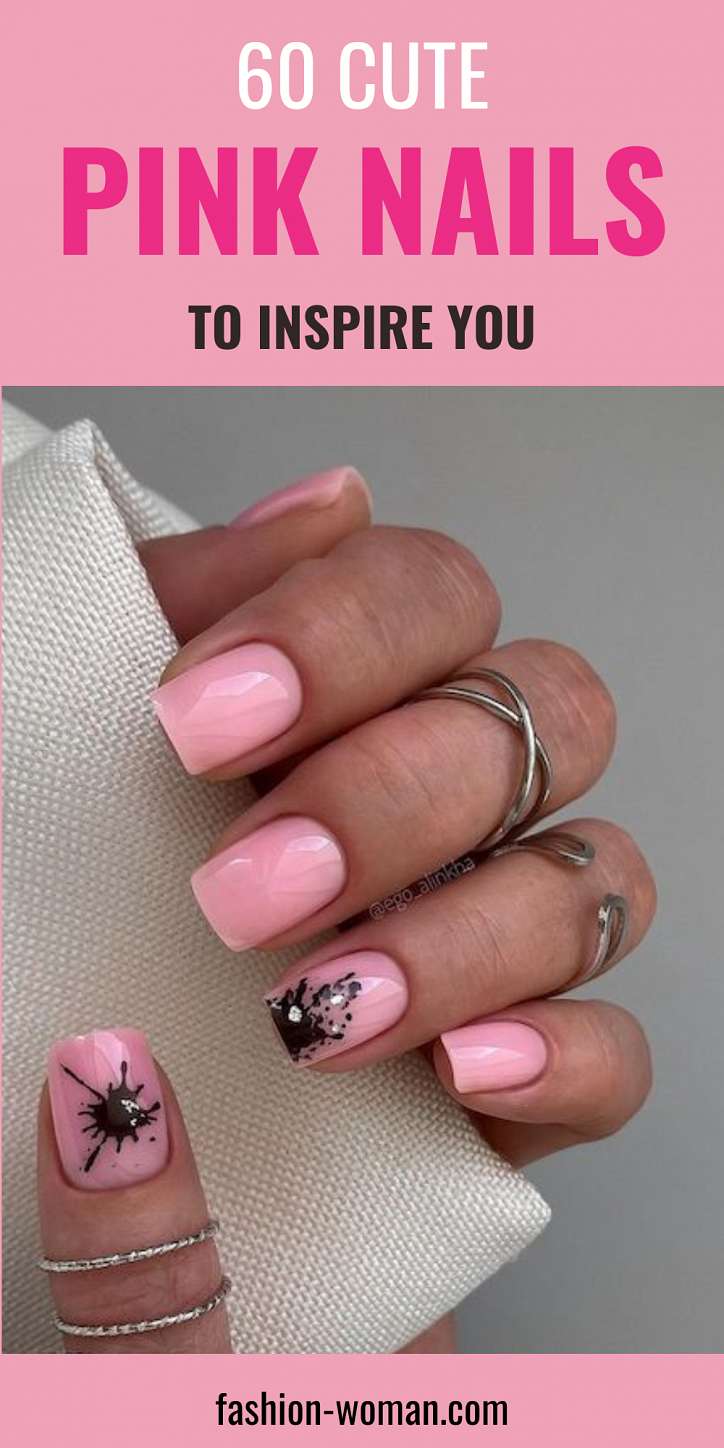 65  Stunning Pink Nail Designs for 2024 фото №66