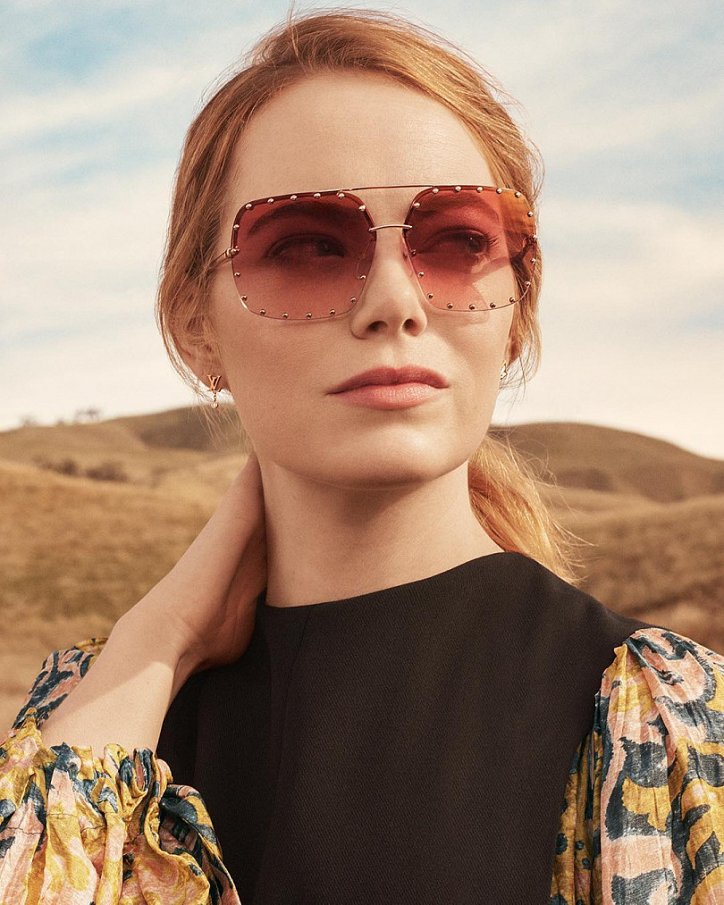Эмма Стоун в рекламе Louis Vuitton 2018 фото №4
