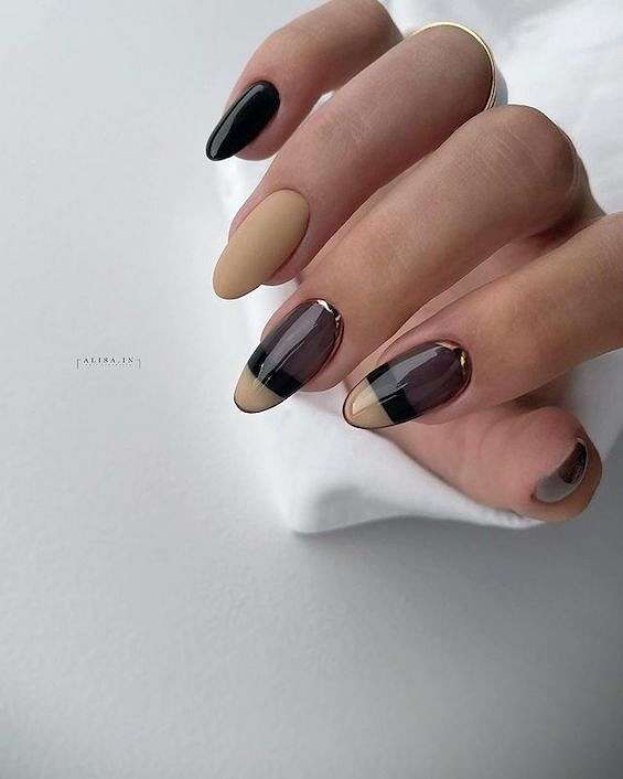 60 Cute Fall Nails to Inspire You in 2023 фото №5