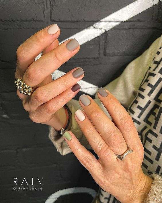 60 Cute Fall Nails to Inspire You in 2023 фото №12