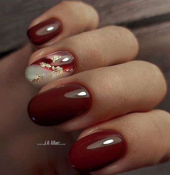 60 Cute Fall Nails to Inspire You in 2023 фото №11