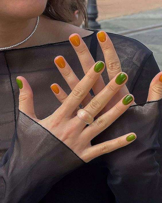 60 Cute Fall Nails to Inspire You in 2023 фото №3