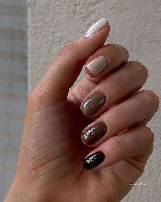 60 Cute Fall Nails to Inspire You in 2023 фото №1