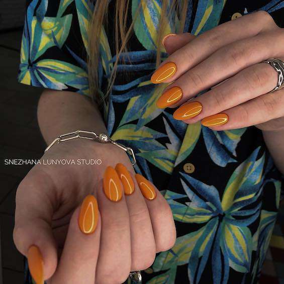 60 Cute Fall Nails to Inspire You in 2023 фото №6
