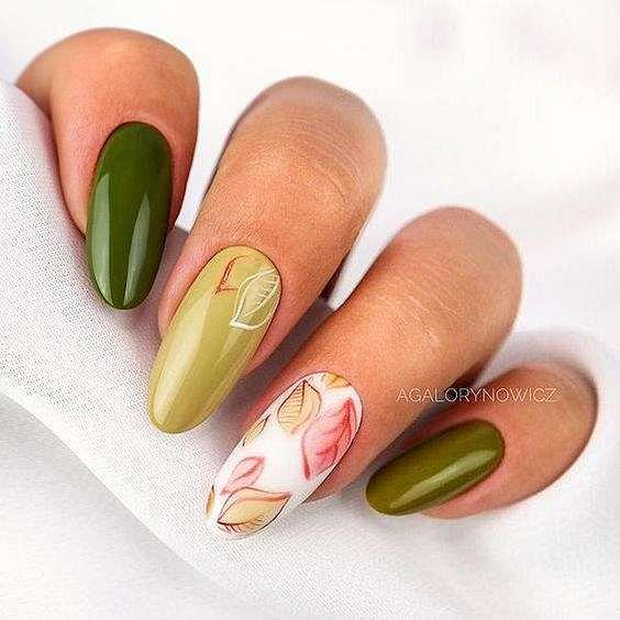 60 Cute Fall Nails to Inspire You in 2023 фото №26