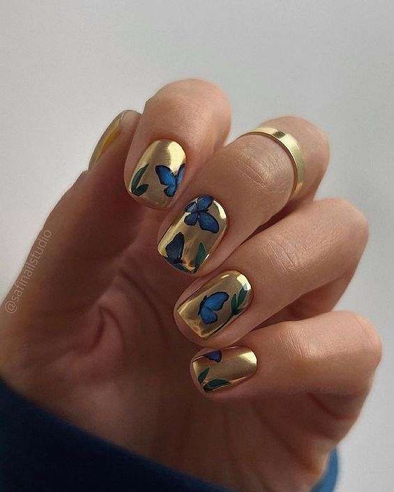 60 Cute Fall Nails to Inspire You in 2023 фото №30