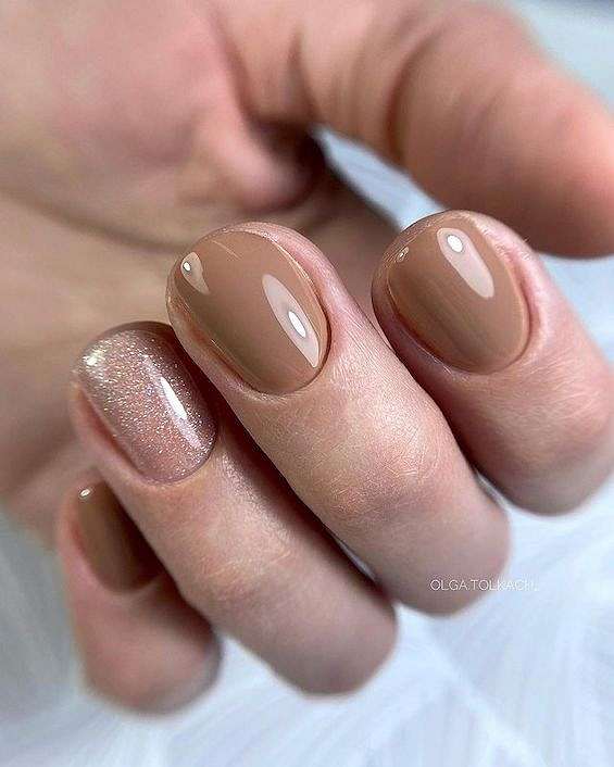 60 Cute Fall Nails to Inspire You in 2023 фото №35