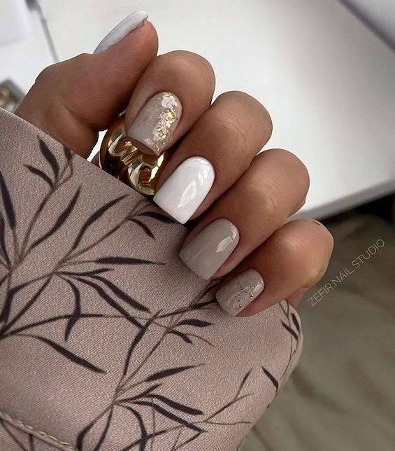 60 Cute Fall Nails to Inspire You in 2023 фото №37