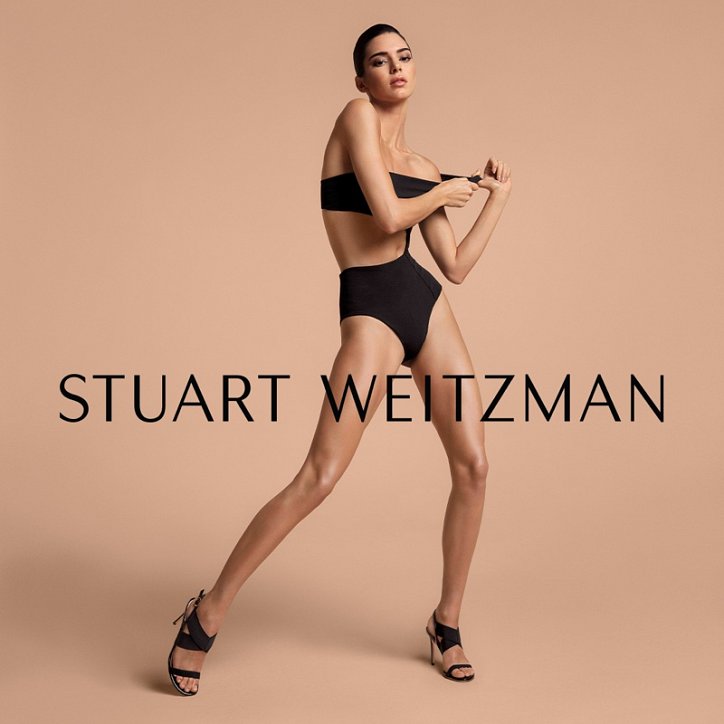 Кендалл Дженнер в рекламе Stuart Weitzman весна-лето 2019 фото №1