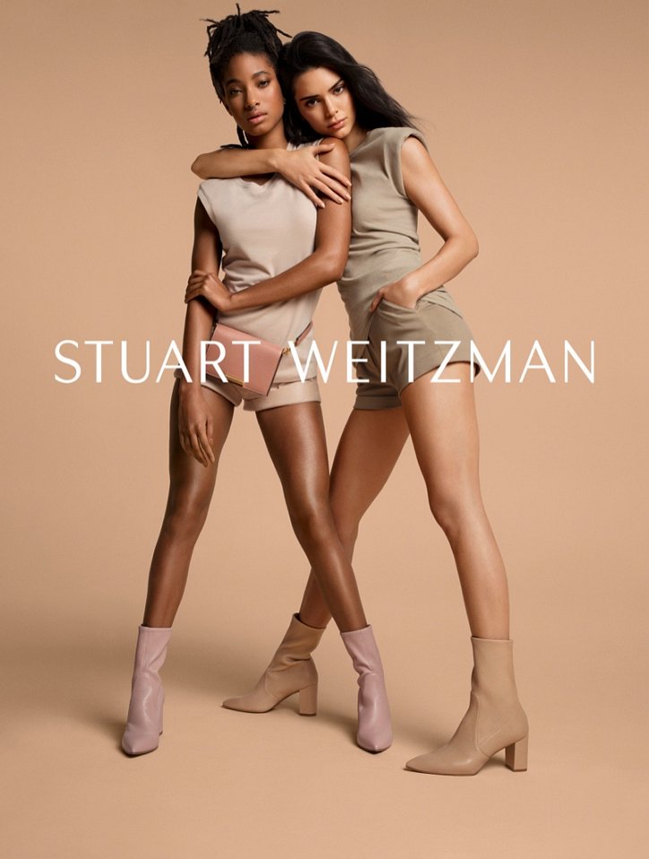 Кендалл Дженнер в рекламе Stuart Weitzman весна-лето 2019 фото №4