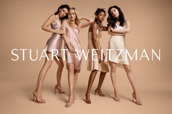 Кендалл Дженнер в рекламе Stuart Weitzman весна-лето 2019 фото №5