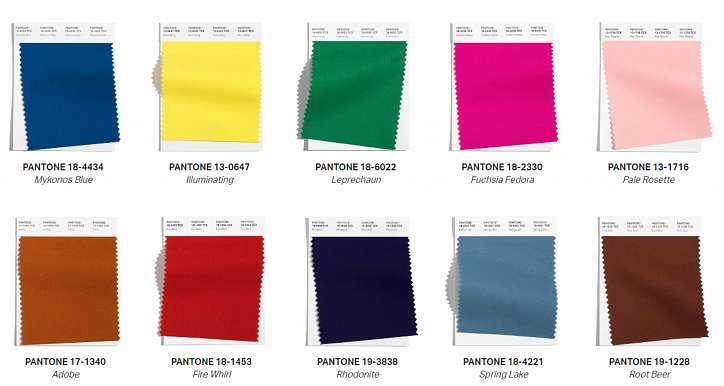 Модные цвета осень-зима 2021-2022 - по версии Pantone