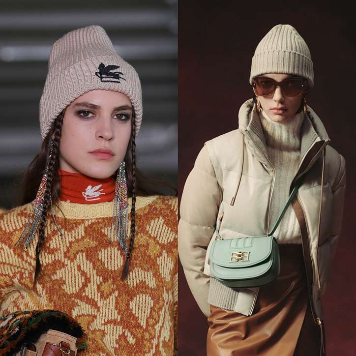 Модные головные уборы осень-зима 2022-2023 фото №11