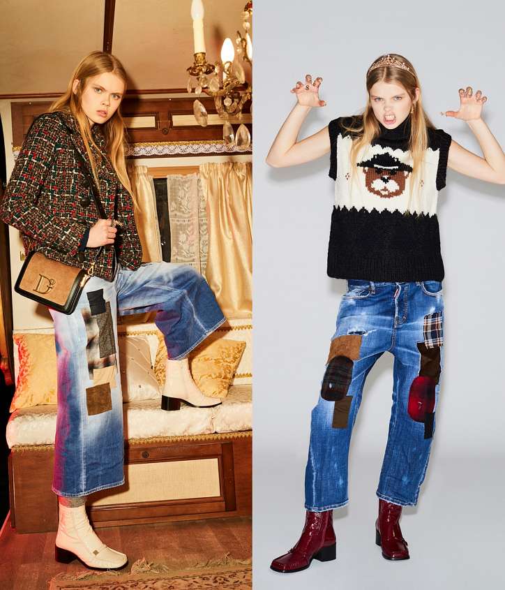 Модные женские джинсы осень-зима 2022-2023 фото №13