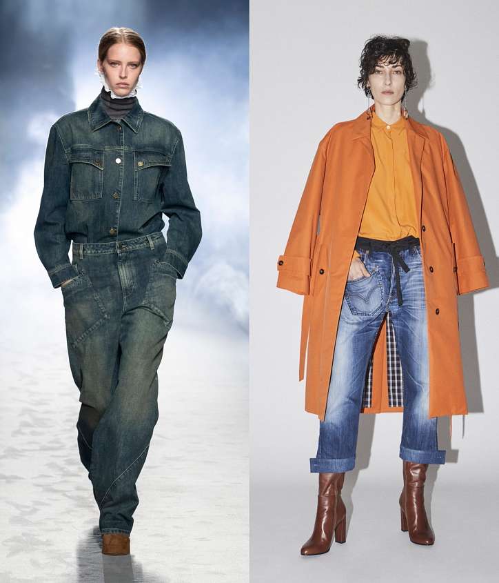 Модные женские джинсы осень-зима 2022-2023 фото №14