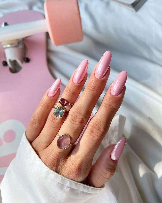 65  Stunning Pink Nail Designs for 2024 фото №4