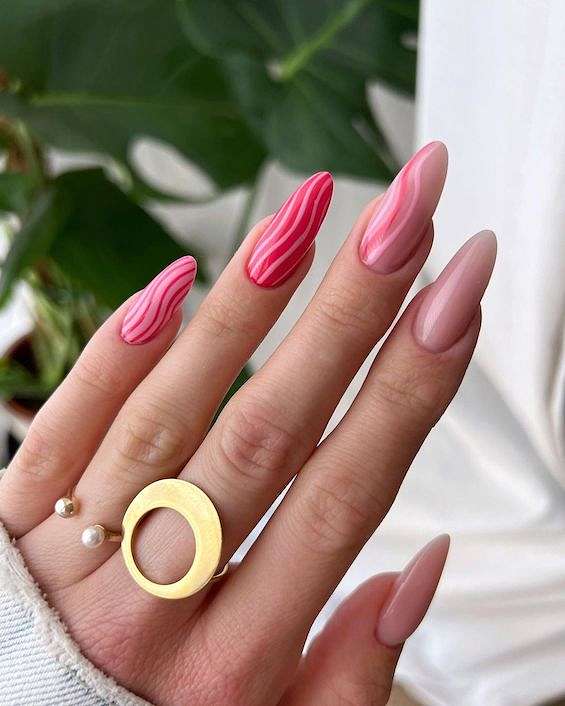 65 Stunning Pink Nail Designs for 2023 фото №12