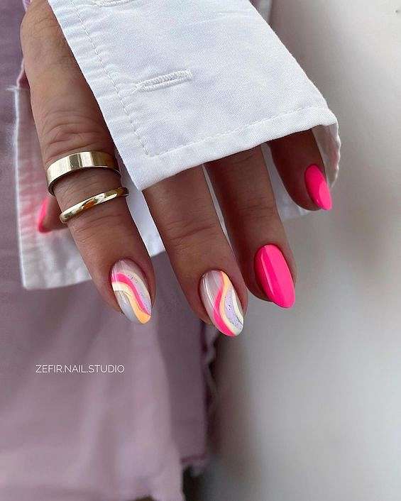 65 Stunning Pink Nail Designs for 2023 фото №10